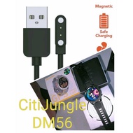 CITI JUGLE GPS DM56 model watch cable, smart watch charger cable, 2 pin magnetic watch