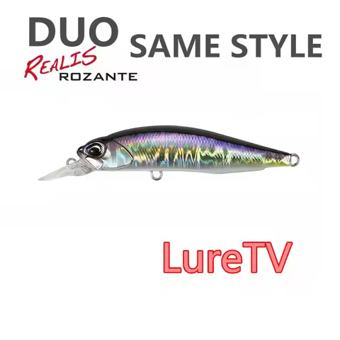 LURETV DUO SAME STYLE Japan Suspension Pump Stop Mino 63SP/77SP Water Surface Bent Mandarin Fish Fal