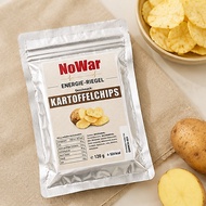 Latest Launch🔥German < NoWar > Emergency Dry Food Potato Flavor 120g Energy Block Mountaineering Out