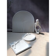 Ribbon Coaster – Aesthetic Table Decoration Coaster