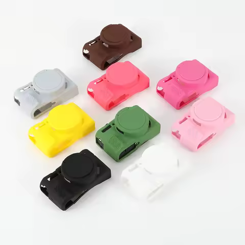 CozyShot Camera Soft Silicone Skin Case 9C for Canon G7X Mark II/G7X Mark III