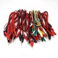 Dual-head Cable Crocodile Clips Alligator Connector Test Lead Probe 4mm Banana Plug  MY27B2
