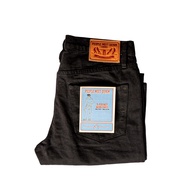PMD & CO - WORK PANTS - 14oz - Selvedge Accent Denim - Full Black