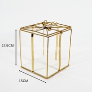 DULANG HANTARAN KAHWIN NIKAH TUNANG Iron Bird Cage /Hiasan Lilin DIY/ Lilin Dekorasi / IBC-40S / IBC