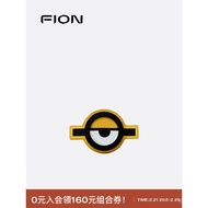 Fion/Fianne Minions Handmade Bag Charm Cute Cartoon Bag Pendant Genuine Leather High-end Accessories