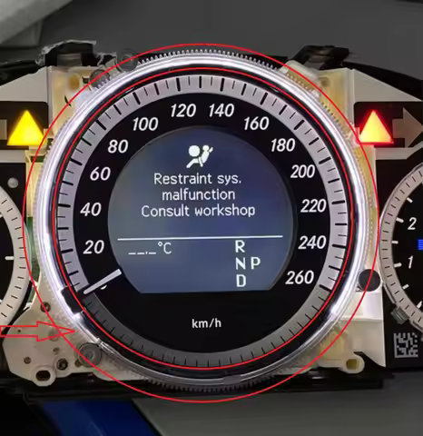 Speedometer Gear Wheel Pointer for Mercedes W204 W212 Instrument Cluster Ring