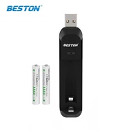 Beston AAAA 1.2V 400mAh NI-MH Battery 2 Pcs + C8018B Charger 1PC