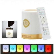 Al Quran Speaker Berserta Tafsir + Jam Azan + Lampu Tidur