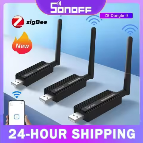 SONOFF ZB Dongle-E Zigbee 3.0 USB Dongle Plus Stick Universal Zigbee Gateway Compatible Zigbee2MQTT 