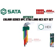 097101CH/ 09702CH COLOUR SERIES 9PC HEX/ TORX KEY SET ALLEN KEY QUALITY