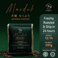 ASTEP Coffee Beans Marduk Blend Japanese Dark Roast Grind Size Option 200g