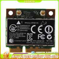 AR9285 AR5B195 150M+BT3.0 Half Mini PCI-E Wireless Card SPS:593127-001 592775-001 for 430 431 435 43
