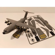 A400M Atlas Plane Kit Card Toy | Modern Military Transport Aircraft Model | DIY Own Assembly | Exclu