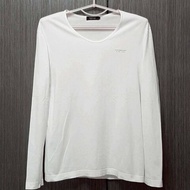 絕版BURBERRY 博柏利 BLACK LABEL 黑標  男白色長袖上衣2號