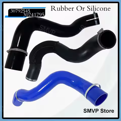 30741795 For Volvo V60 S60 XC60 30792545 V70 S80 XC70 Intercooler Turbo Air Hose Rubber or Silicone