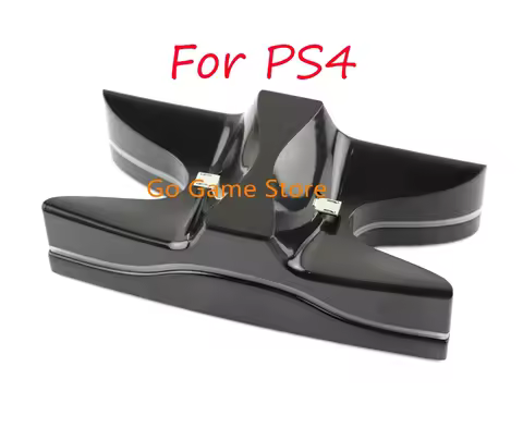 1PC For PS4 Controller LED Charger Stand DC 5V Dual Controllers Charger Stand Fast Charging Dock Sta