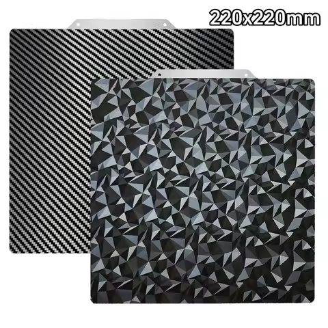 3D Printer PET PEO Build Plate Sheet 220x220mm for Artillery Genius/Pro/MK2/MK2A/Anet A8/Anet A6 Fle