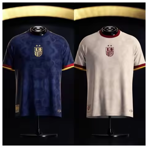 Warm Celebration of The Spanish Football Championship, Spanish Concept Jersey, Champion Number 26, 3