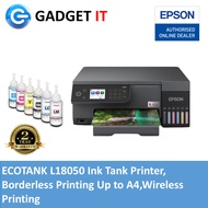 EPSON ECOTANK L8100 INK TANK PRINTER UP TO A4 (WIFI,BORDELESS PRINTING,ID CARD PRINTING (REPLACEMENT