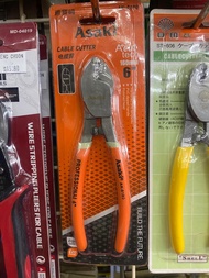 ASAKI AK-8180 CABLE CUTTER HEAVY DUTY CARBON STEEL CABLE CUTTER _SIZE : 6"