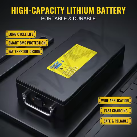 Full capacity 72V 20-100AH 18650 lithium battery 40AH BMS 500W-3000W, including charger