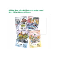 Buku Lakaran B5 / Sketch Book B5 – 135gsm (1 Buku / 1 Book)  Spesifikasi Produk / Product Details:  