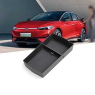 For VW ID.7 ID7 Central Control Armrest Storage Box Tray Organizer Ti Interior Modification Accessor