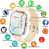 Smartwatch New Men Women 2.02 Amoled Bt Call Gps Tracker Sport Waterproof Heart Rate Smart Watch Fit