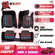 BLUECAT 5D Karpet 5D Kereta BMW 3 Series [F30] (2011~2019) 5D Carpet Car Floor Mats 320i 320d 328i 3