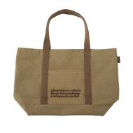 CAMPINGMOON B-189 กระเป๋าถือผ้าฝ้ายหนาผ้าใบความจุขนาดใหญ่กลางแจ้งแคมป์ปิ้งกระเป๋าสะพายเก็บสิ่งของขนา