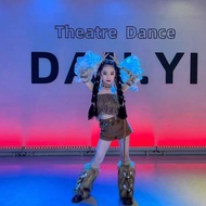Girls jazz Costume Dune Show Street Dance Sports Ballet
