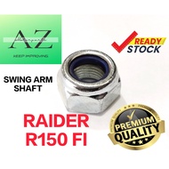 SUZUKI RAIDER R150 FI  SWING ARM SHAFT SAFETY LOCK NUT