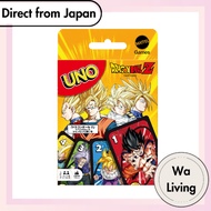 Mattel Game UNO Dragon Ball Z Card Game Party Game for 2-10 Players Ages 7+ HGJ78 [Direct from Japan