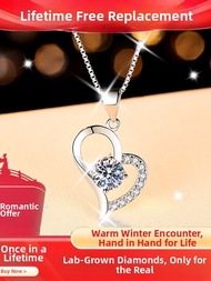 KAFANDENG | Lab-grown Diamond Womens Necklace 1 Carat