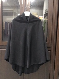 Tudung labuh koshibo bidang 60 hitam