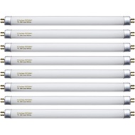 8 Pack F8T5/CW Fluorescent Bulbs, T5 12 inch 8 Watts Under Cabinet Light Bulb Cool White, G5 Mini Bi