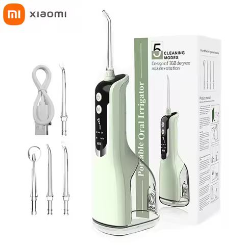 Xiaomi Youpin Teeth Oral Irrigator Intelligent Jet Water Flosser Whiten USB Rechargeable 330ml 5mode