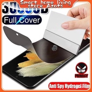 Samsung Galaxy S23 S22 S21 S20 S10 S9 S8 Plus Note 20 Ultra 10 Plus 9 8 Full Cover Anti-Spy Hydrogel Film Privacy Screen Protector Soft Film Not Glass