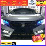 car motor 2 two Colour Led Headlight Fog lamp head Light 2 in1 3000 6000k 8000k H1/H3 H4 H7 H8 H11 H