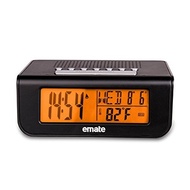 ASSIS Digital Tuner FM Radio Alarm Clock with Dual Alarm Snooze Sleep Timer with Day Date and Temper