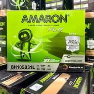 105D31R (NX120-7) | 105D31L | AMARON Car Battery | PREMIUM | Santa Fe, Starex, Land Cruiser, LEXUS |