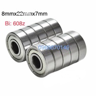 Combo 5 10 100 Vòng bi ván trượt 608z mới 90%  Kt:(8x22x7mm)