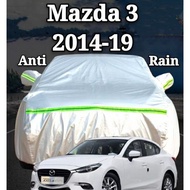 Mazda 3 Anti Acid Rain UV Sunlight Car Cover Waterproof Protection Car 2014-19