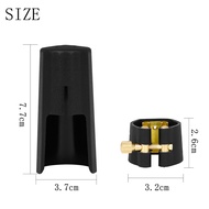 IRIN | Sax Mouthpiece Ligature And Cap Clarinet Mouthpiece Leather Fastener Clip Ligatures For Alto 