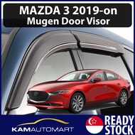 Mazda 3 2019 onwards Car Window Door Visor (Mugen) Rain Deflector Guard (KAM AUTO MART PTE LTD)
