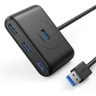 UGREEN USB 3.0 4 Port USB 3 Data Hub with 0.5m Cable USB Hub (Black) CR113