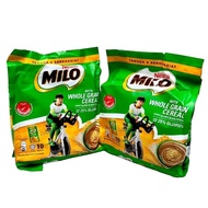 Milo With Whole Grain Cereal Original Nestle Malaysia 10Sachets x 36Gram