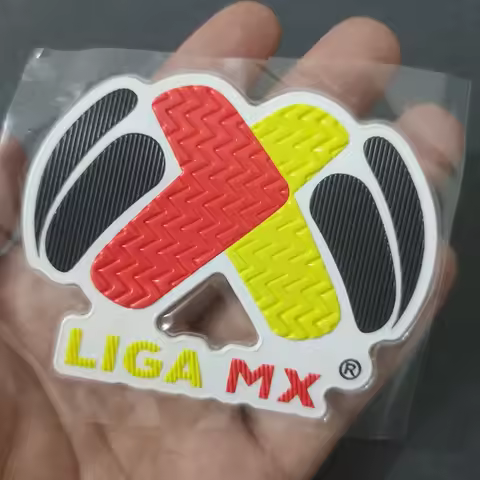 2024 New Arival Liga MX TPU Material Football Badges Iron On Top Quality With Pattern MX LIGA PATCHE