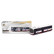 【Fast shipping】singapore bus smrt BUS Toy Diecast car Mercedes Car Model gift children Musical Doubl
