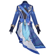 Funina Cos Costume Fontaine Blackwater Shenhuang Costume Fukalos Cosplay Costume Animation Performa